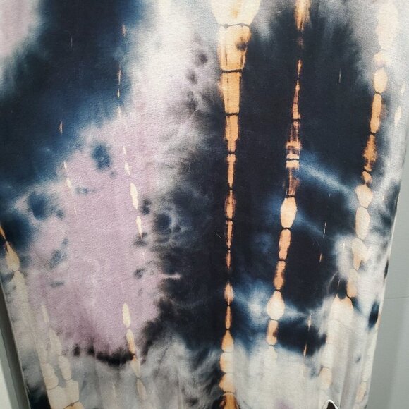 Peyton Jensen Women's Tie-Dye Cece Cami  Maxi Dress Sleeveless V-Neck Boho Sz XS - Picture 12 of 14